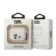 Karl Lagerfeld Silicone Karl & Choupette AirPods Pro dėklas, Baltas
