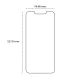Apsauginis stiklas 2.5D telefonui Apple iPhone 14 Pro Max 6.7\", 9H, 0.3 mm