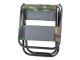 Folding Camping and Fishing Chair with Backrest, Camouflage