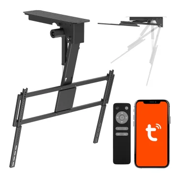 Maclean MC-176 T elektrinis lubinis televizoriaus laikiklis, 43-86", 55kg, Tuya