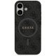 Guess 4G Ring Classic Logo MagSafe dėklas iPhone 17 - juodas