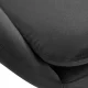 4Rico QS-MF18G velūrinė sukinėjama kėdė grožio salonams, pilka