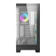 Kompiuterio korpusas DarkFlash K430 su 6 ventiliatoriais, Black