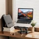 Wozinsky WRS-K75 sukamas nešiojamojo kompiuterio ir planšetės stovas, juodas
