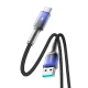 Joyroom S-A42 USB-A į USB-C laidas, 3A, 1.2m, juodas