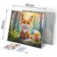 Massido Paint by Numbers 40x50 cm, Fox
