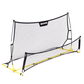 Dvipusis futbolo treniruoklis Movepro Rebounder, 220x120 cm