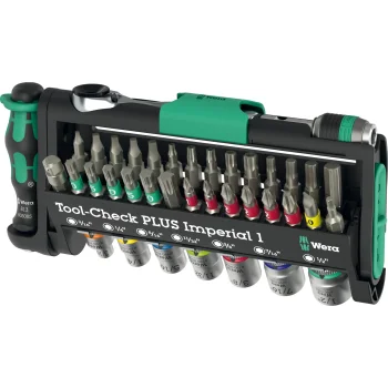 Įrankių rinkinys Wera Tool-Check PLUS Imperial 1, 39 dalių
