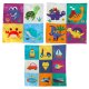 Montessori Sensory Tissue Box Sorter Toy, Multicolor