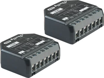Išmaniųjų relių rinkinys Shelly 2PM Gen4 Zigbee Matter 16A, 2 vnt.