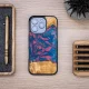 Bewood Unique Case for iPhone 16 Pro - Neons Vegas