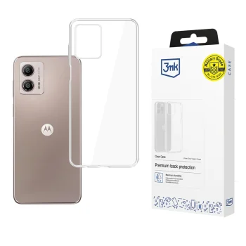 3mk Clear Case dėklas telefonui Motorola Moto G53, skaidrus