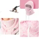 Slidinėjimo balaklava Qunature Arctic Velvet, L dydis, rožinė