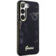 Guess Samsung Galaxy S23 dėklas Golden Marble, juodas