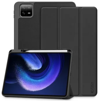 Dėklas Xiaomi Pad 6 / 6 Pro Tech-Protect SC Pen, juodas