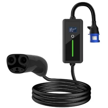 Nešiojamas EV įkroviklis TESLA NACS į CEE, 1-fazis, 7kW, 5m