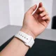 Tech-Protect Silicone laikrodžio dirželis Apple Watch 40 / 41 / 42 mm, baltas