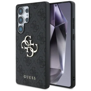 Guess Big 4G Classic dėklas Samsung Galaxy S25 Ultra, Juodas