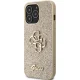 Apple iPhone 13 Pro Max 6.7\'\' Glitter Script Big 4G Case Cover, Gold