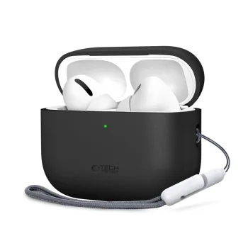 Tech-Protect Silicone Case for AirPods Pro 3, Black