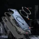 Dėklas Hybrid Armor Trendy su MagSafe skirtas iPhone 16, mėlynas