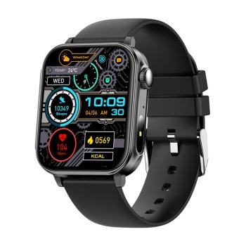 Išmanusis laikrodis Colmi P80 1.83" HD, Juodas