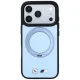 BMW Kevlar Ring Stand 360 MagSafe case for iPhone 18 Pro / 17 Pro, blue