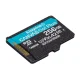 Kingston Canvas Go! Plus 256GB microSDXC atminties kortelė (170 MB/s) su adapteriu