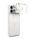 Spigen Optik Pro XL kameros apsauginis stiklas iPhone 17 Pro Max, sidabrinis