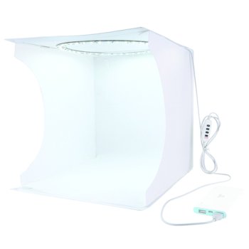 Puluz PU5030 fotodėžė su LED apšvietimu, 31x31x32 cm