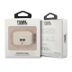 Karl Lagerfeld „AirPods Pro“ dėklas „Glitter Karl\'s Head“, auksinis