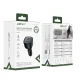 Automobilinis įkroviklis Acefast B18 200W, 2x USB-C + USB-A, juodas