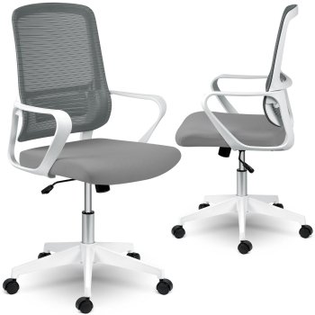 Sofotel Wizo ergonominė biuro kėdė, pilka-balta
