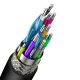 Baseus Cafule HDMI / HDMI 2.0 4K 60 Hz 3D 18 Gbps cable 2 m - black