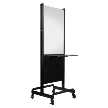 Gabbiano RA-006 Mobile Double-Sided Hairdressing Console Black