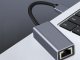 USB-A to RJ45 Ethernet Network Adapter 100 Mbps, Grey