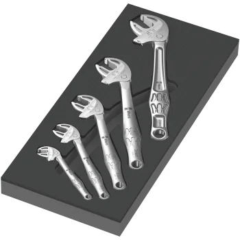 Wera 9732 6004 Joker Set 1 putplasčio įdėklas su 5 veržliarakčiais