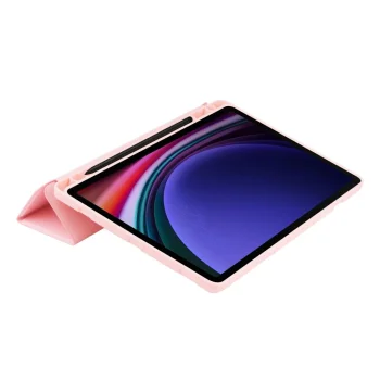 Dėklas Samsung Galaxy Tab S9 FE 10.9 Tech-Protect SC Pen, rožinis