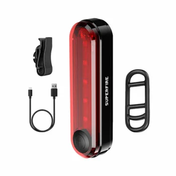 Superfire BTL01 Rear Bike Light USB 230mAh