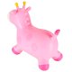 Kids Rubber Bouncy Toy with Pump, Pink Giraffe