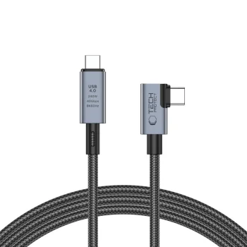 Tech-Protect UltraBoost Max USB-C 4.0 240W 8K 1.5m laidas, pilkas