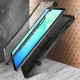 Dėklas Supcase Unicorn Beetle Pro skirtas Samsung Galaxy Tab S9 11.0 / S9 FE, juodas