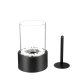 Freestanding Tabletop Bio Ethanol Fireplace Indoor Ventless, Black