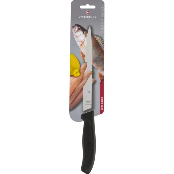 Victorinox Swiss Classic lankstus filė peilis, 20 cm, juodas