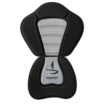 Soft seat for SUP board and kayak with back support