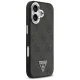 Guess dėklas iPhone 17 telefonui 4G PU Leather MagSafe, juodas