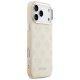 Guess Peony Hot Stamp Script MagSafe Phone Case Cover iPhone 17 Pro Max - Beige