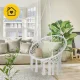 BOHO Hanging Swing Chair for Garden and Home, Grey