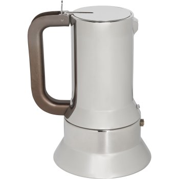 Alessi 9090/3 nerūdijančio plieno kavinukas, 3 puodeliai