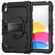 Tech-Protect Solid360 dėklas, skirtas iPad 10.9\" 2022, juodas